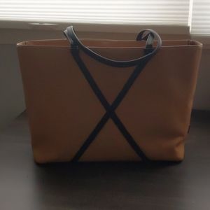 TUMI Santa Monica Sycamore leather tote